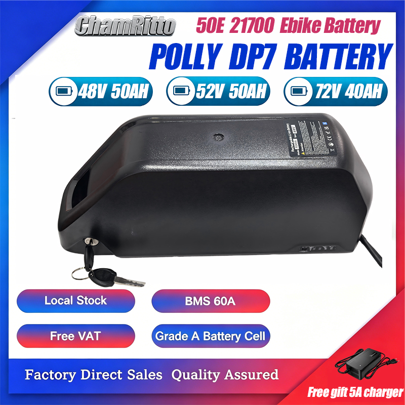 Ebike Battery 48V 20Ah Hailong - Batterie de vélo électrique Hailong 52V