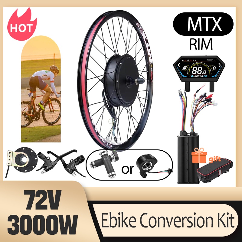 Kit de conversion de vélo élec - Ebike Conversion Kit 72V 3000W avis et prix