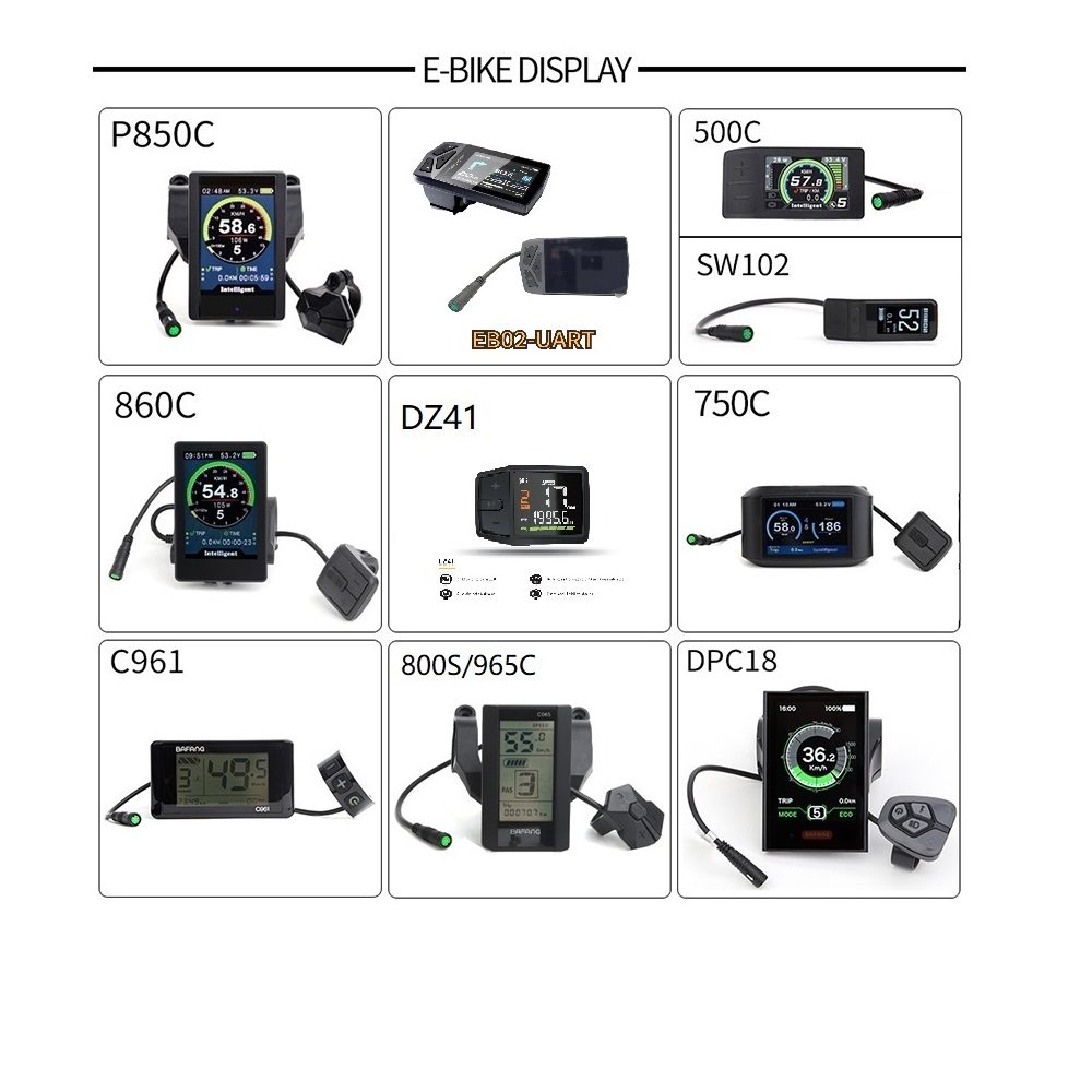 Kits de conversion de vélo éle - Mid Drive Motor Kit 52V 1000W avis et prix