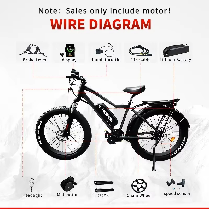 Kits de Conversion de moteur d - 72V 5000W Hub Motor Kit avis et prix